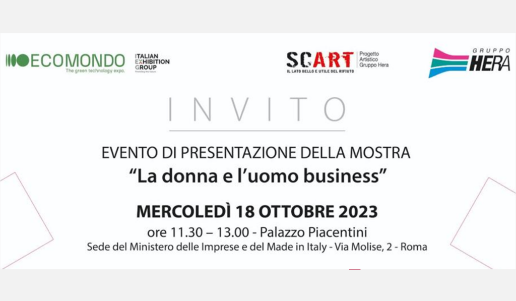 Invito Evento Di Presentazione Della Mostra La Donna E L Uomo